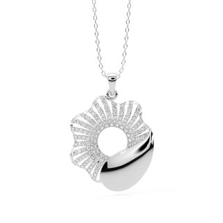 Donut Design Diamond Pendant